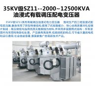   <b>35KV级SZ11--2000~12500KVA</b>