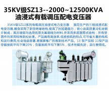   <b>35KV级SZ13--2000~12500KVA</b>